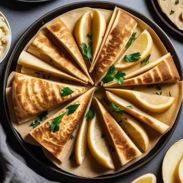 Рулетики с картофелем в лаваше